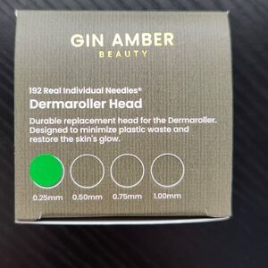 Gin Amber - Dermaroller Head - .25